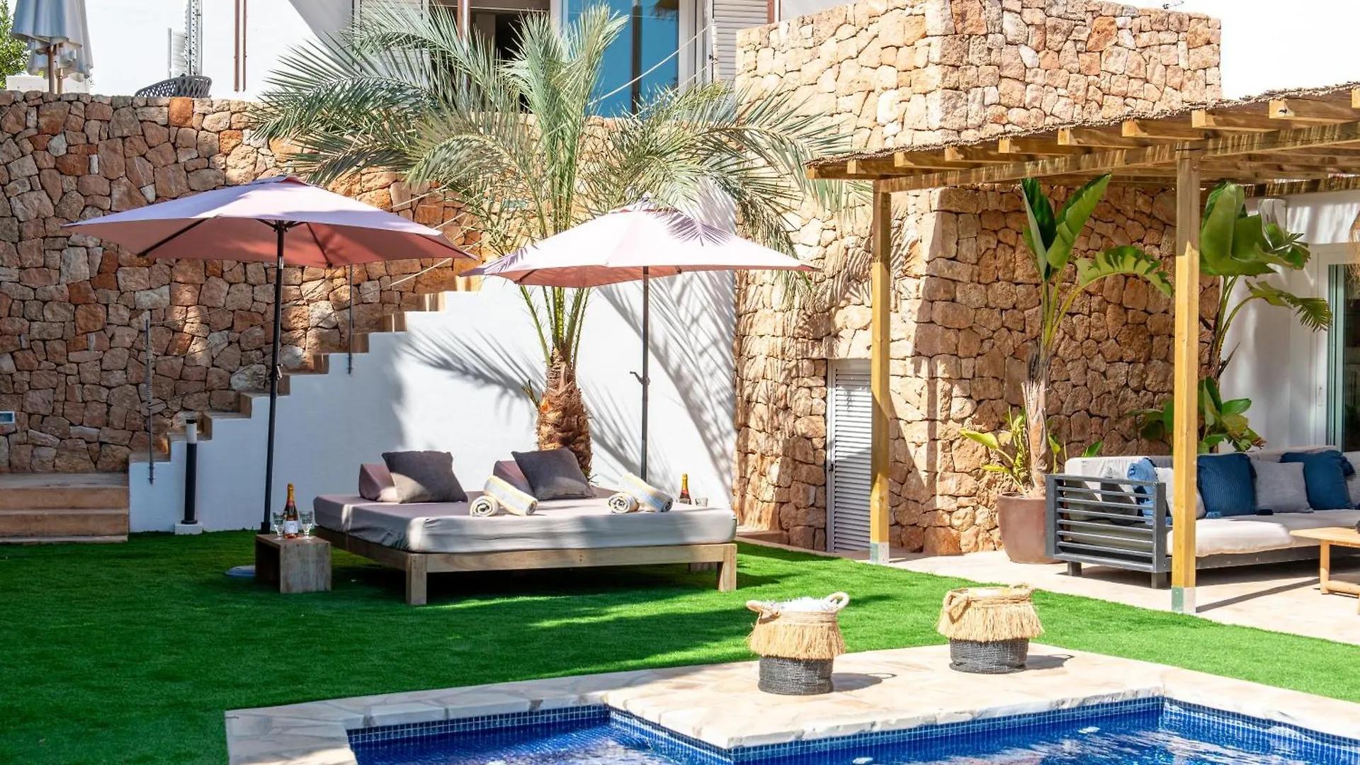 Cap Martinet Talamanca Vila Can Tashellu, Boutique 5 Bed - Sea And Forest View Spanien