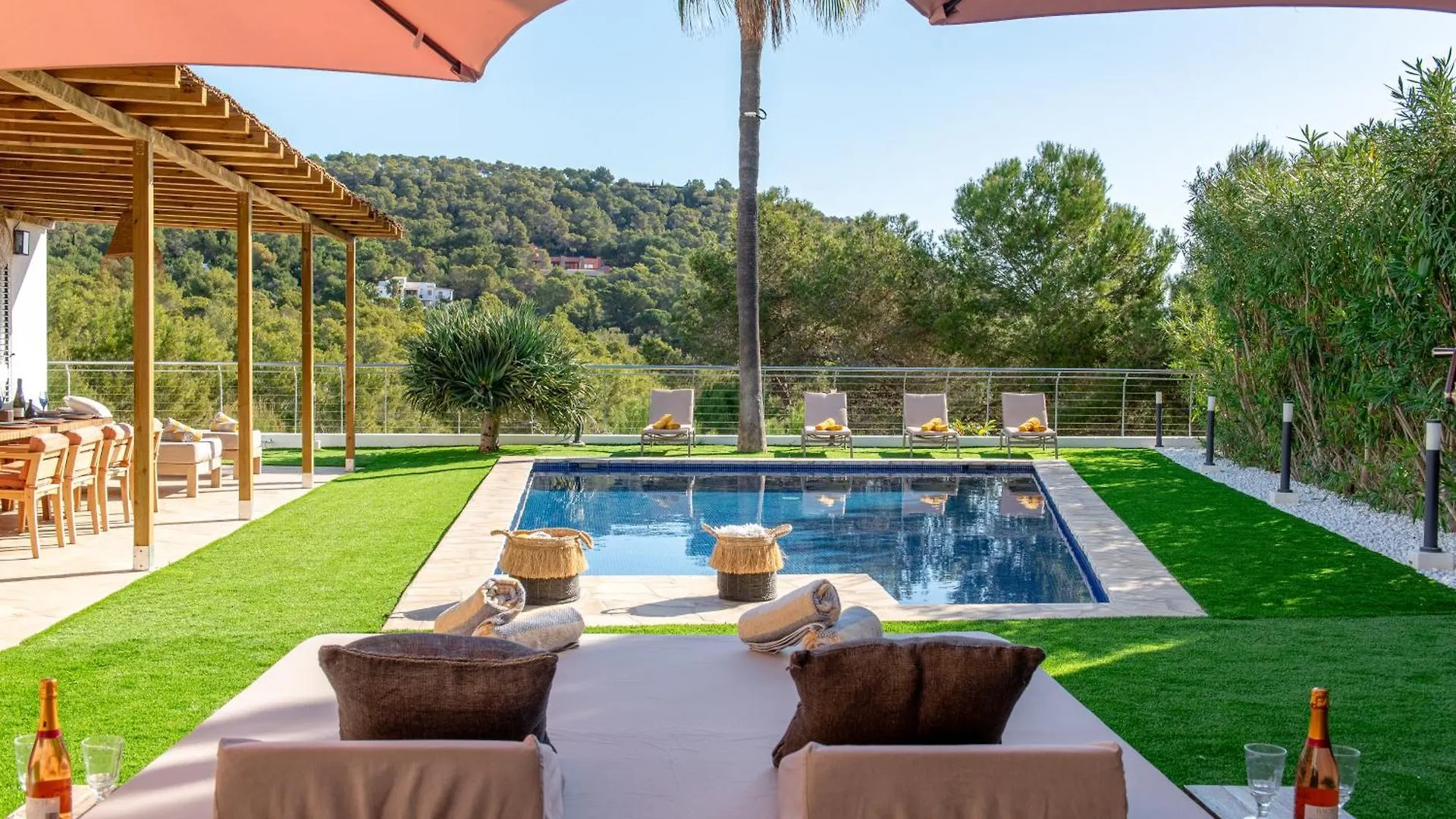 Cap Martinet Talamanca Vila Can Tashellu, Boutique 5 Bed - Sea And Forest View 0*, Talamanca (Ibiza) Spanien