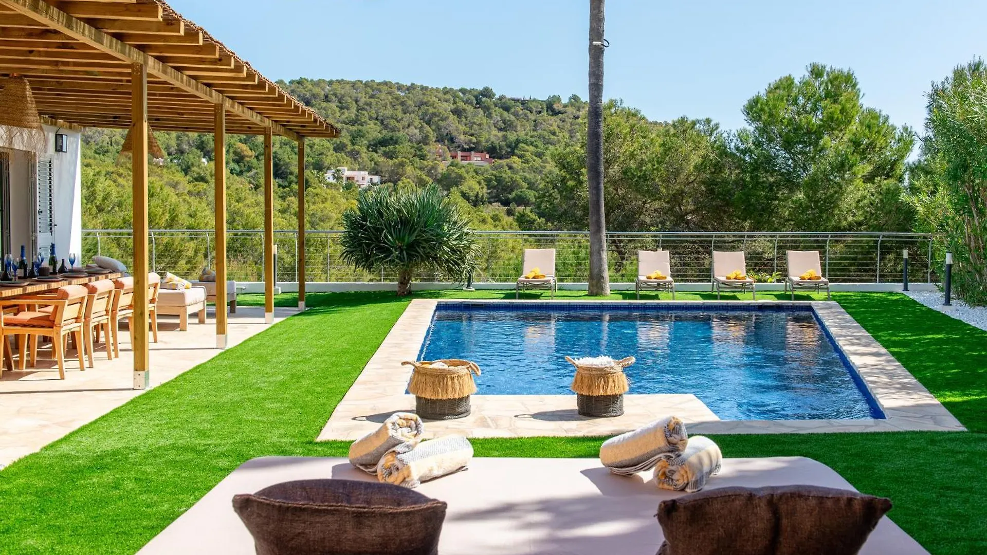 Cap Martinet Talamanca Vila Can Tashellu, Boutique 5 Bed - Sea And Forest View