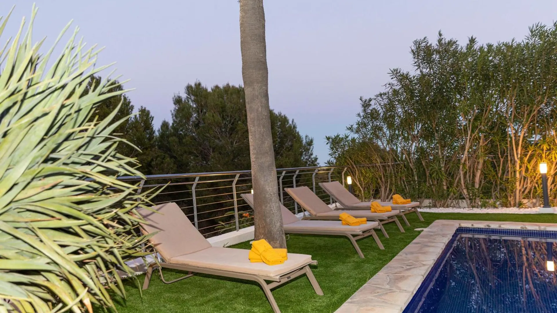 Cap Martinet Talamanca Vila Can Tashellu, Boutique 5 Bed - Sea And Forest View 别墅
