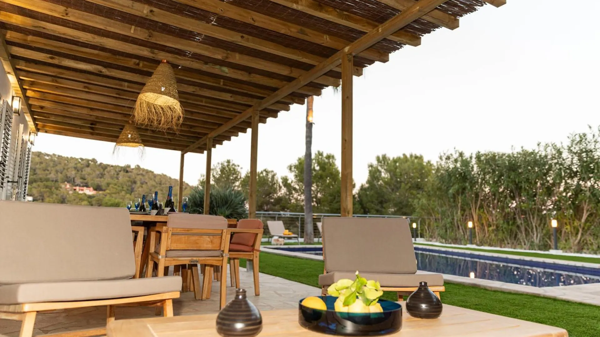 Cap Martinet Talamanca Vila Can Tashellu, Boutique 5 Bed - Sea And Forest View 别墅 塔拉曼卡